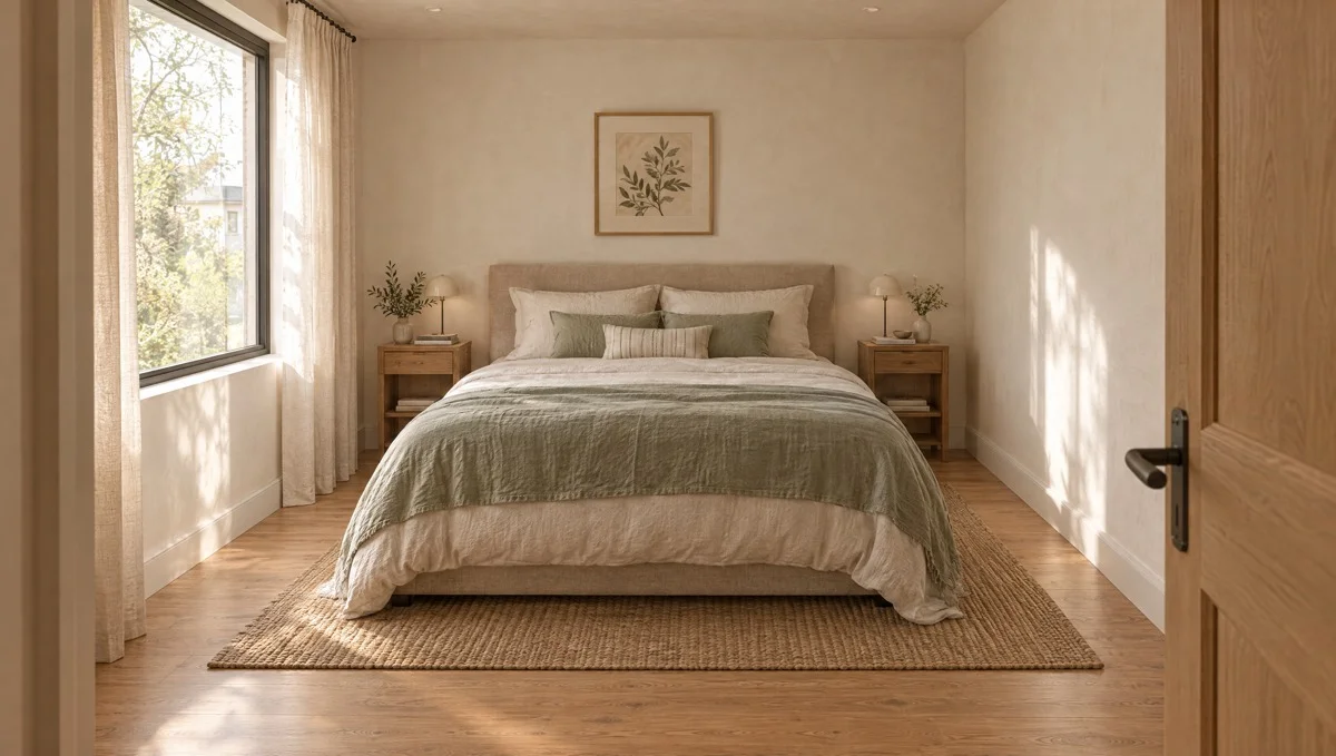 Furnished apartment concept from the Floor Plan to Walkthrough experiment
