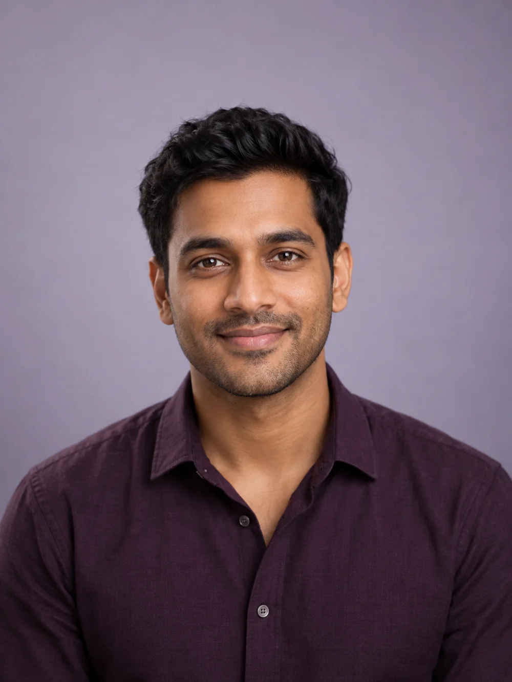 AI-generated sales representative portrait from the product demo